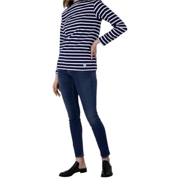 Acne Studios Climb dark blue mid-rise skinny jeans size 29 - Picture 3 of 4